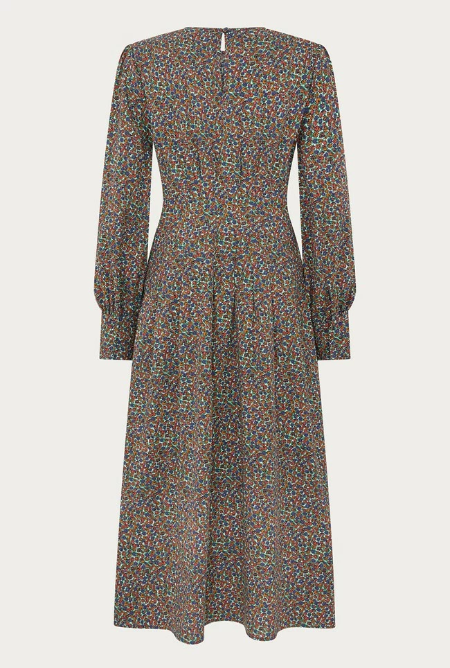 Tabatha Dress Orange Floral - Image 6