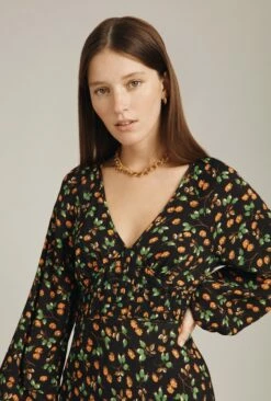 Marlow Dress Black Floral