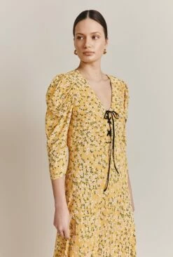 Charlotte Crepe Midi Dress