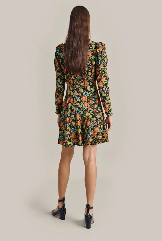 Margot Midi Dress Classic Floral - Image 3