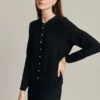 Alena Black Crepe Blouse Black